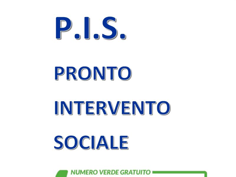 SERVIZIO DI PRONTO INTERVENTO SOCIALE